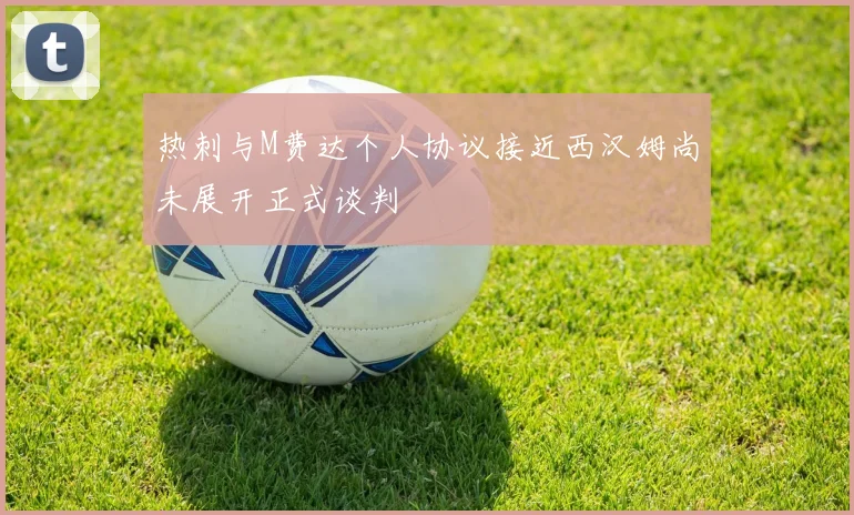 热刺与M费达个人协议接近西汉姆尚未展开正式谈判